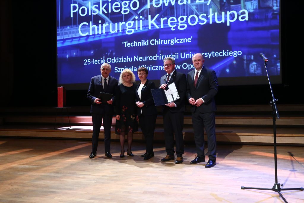 Otwarciu IX Zjazdu Naukowego Polskiego Towarzystwa Chirurgii Kręgosłupa
