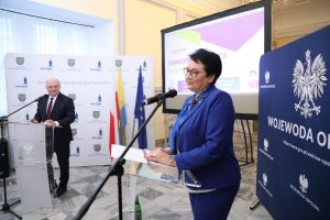 Spotkanie marszałka i wojewody w Nysie