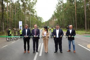 Otwarcie drogi koło Wawelna