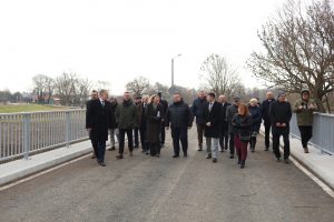 Otwarcie mostu w Boboluszkach