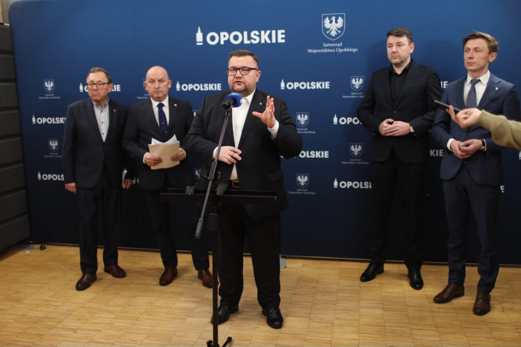 konferencja prasowa nt. infrastruktury