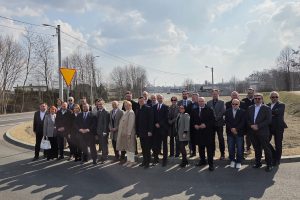 Oddanie drogi w Oleśnie