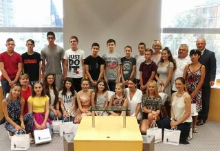 Młodzież z Ukrainy zwiedza Opolszczyznę