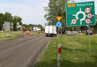 Rusza remont drogi 454 w miejscowości Pokój