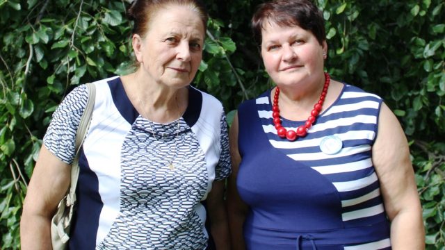 Organizatorki VII ODMK – Zofia Cichewicz i Anna Ludwa z Wójcic