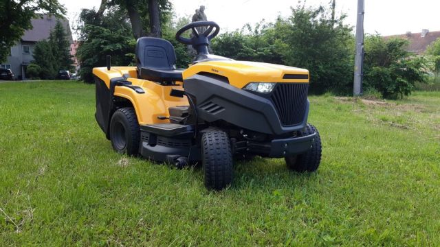 Namysłów, Bukowa Śląska, Zakup kosiarki traktorka