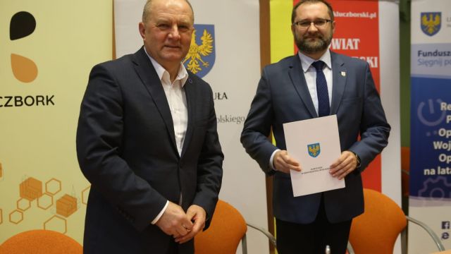 Podpisanie umów w Kluczborku