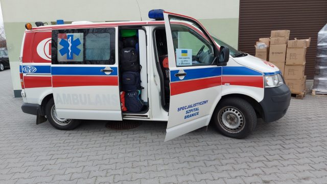 Karetka z Branic dla Iwanofrankiwska