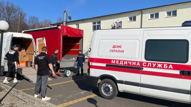 Transport z pomocą dla Ukrainy