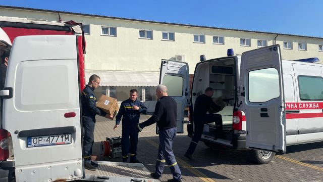 Transport z pomocą dla Ukrainy