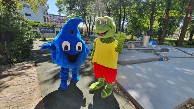 Park wodny w zaczarowanym świecie