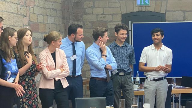 Spotkanie na zamku w Hambach