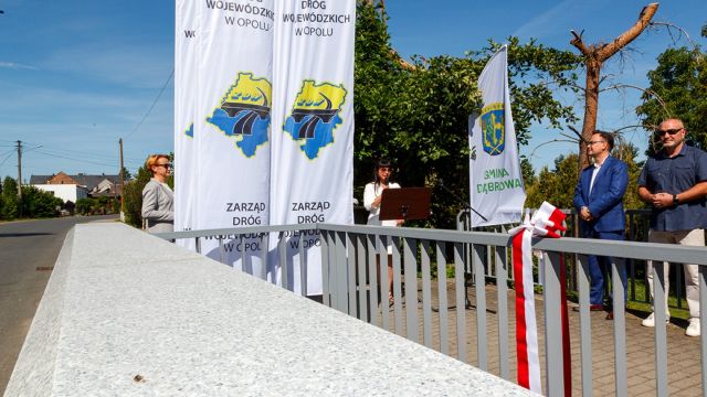 Fot. Zarząd Dróg Wojewódzkich w Opolu Wyremontowany most w Chróścinie