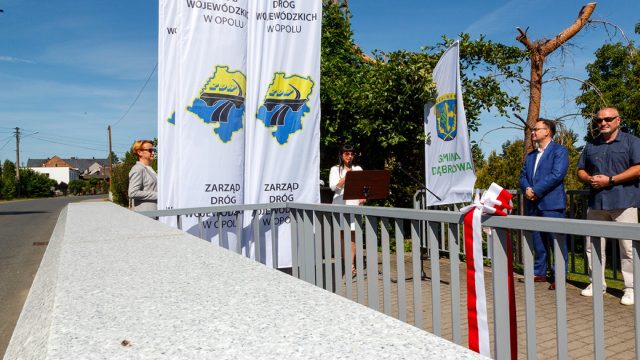 Fot. Zarząd Dróg Wojewódzkich w Opolu Wyremontowany most w Chróścinie