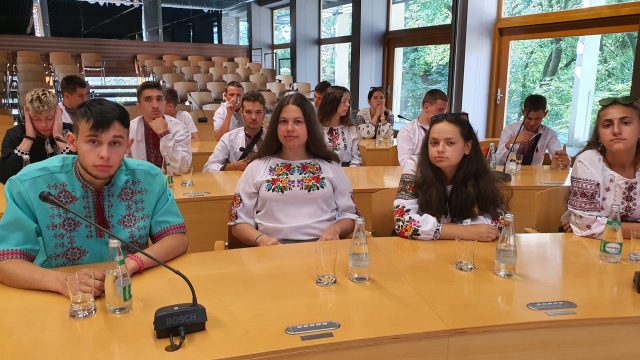 Niesłysząca młodzież z Ukrainy