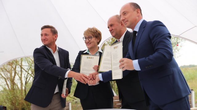Fot. Urząd Marszałkowski Województwa Lubuskiego Podpisanie porozumienia