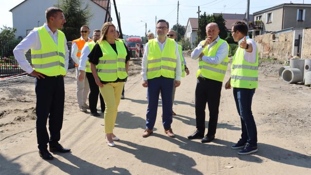 Wizyta na budowie w Kietrzu