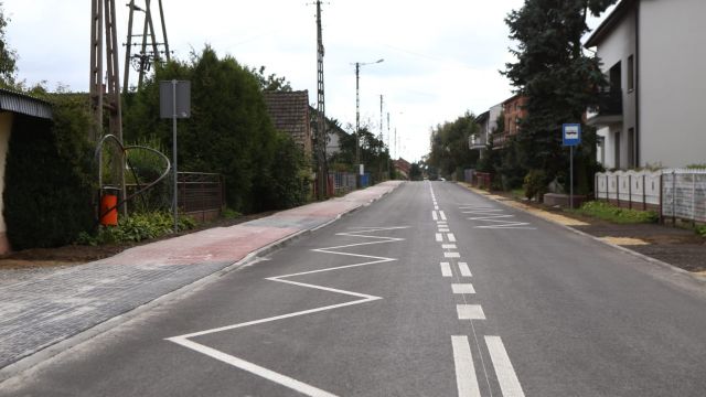 Otwarcie drogi w Cieciułowie