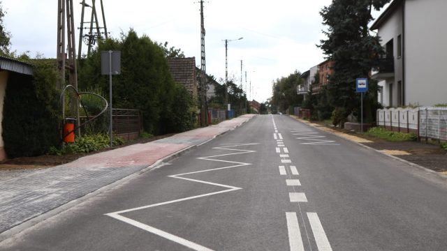 Otwarcie drogi w Cieciułowie