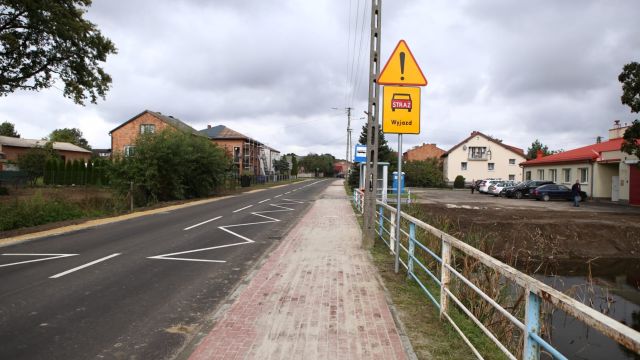 Otwarcie drogi w Cieciułowie