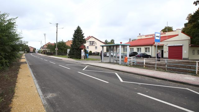 Otwarcie drogi w Cieciułowie