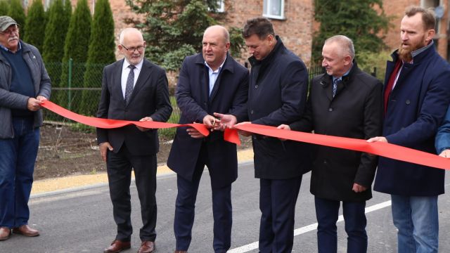 Otwarcie drogi w Cieciułowie