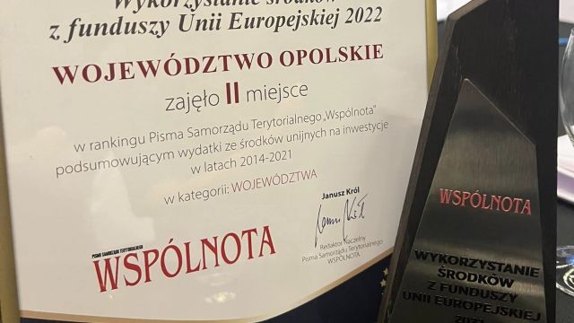 Opolskie drugie w rankingu