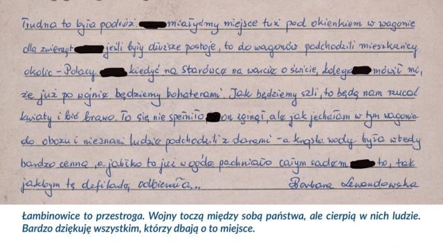 Akcja w Łambinowicach