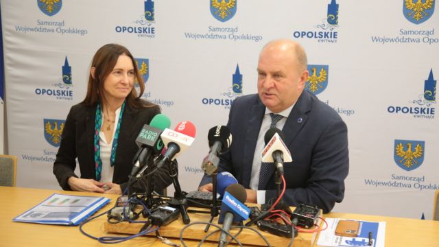 Konferencja prasowa marszałka