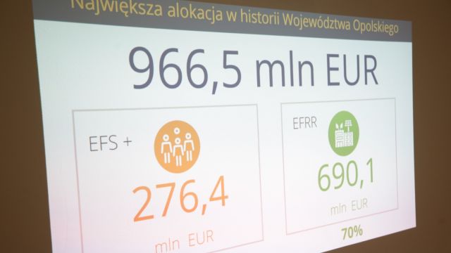 Konferencja prasowa marszałka