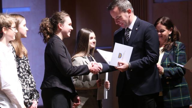 Wspieramy najlepszych - wręczenie stypendiów