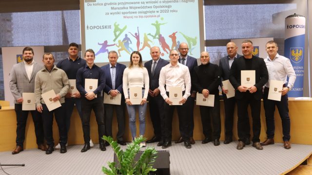 Nagrody i podziękowania dla sportowców