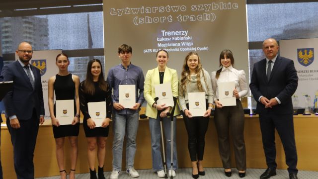 Nagrody i podziękowania dla sportowców