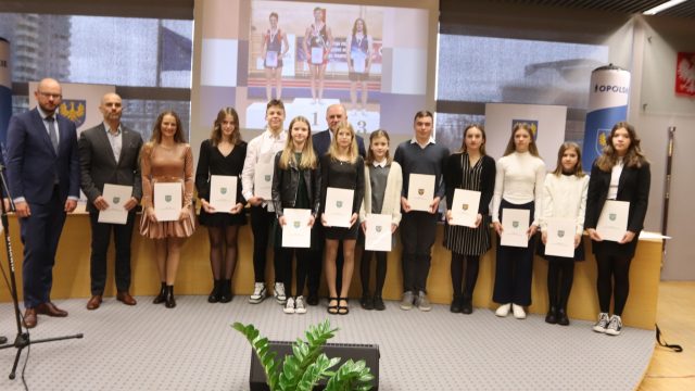 Nagrody i podziękowania dla sportowców