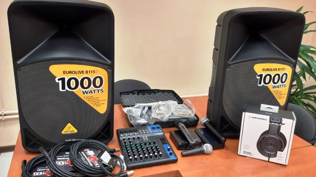 Domaszowice, Sołectwo Domaszowice, Zakup sprzętu nagłośnieniowego Podsumowanie Marszałkowskiej Inicjatywy Sołeckiej