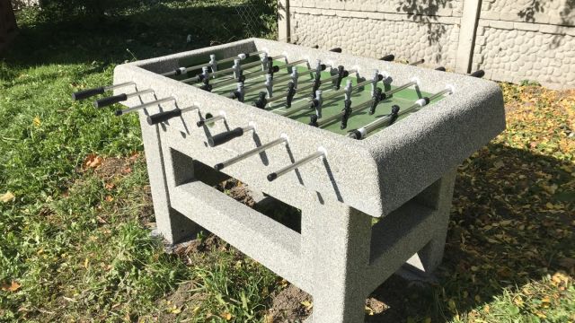 Głubczyce, Zopowy Osiedle, Zakup stołu do gry w piłkarzyki na plac zabaw Podsumowanie Marszałkowskiej Inicjatywy Sołeckiej