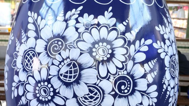 Opolska kroszonka na dworcu