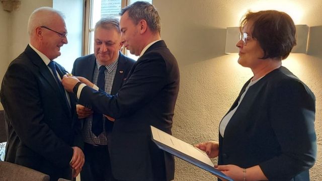 Odznaka dla Josefa Junka