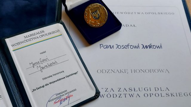 Odznaka dla Josefa Junka