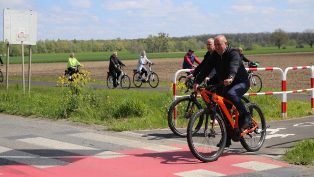 Nowa ścieżka rowerowa