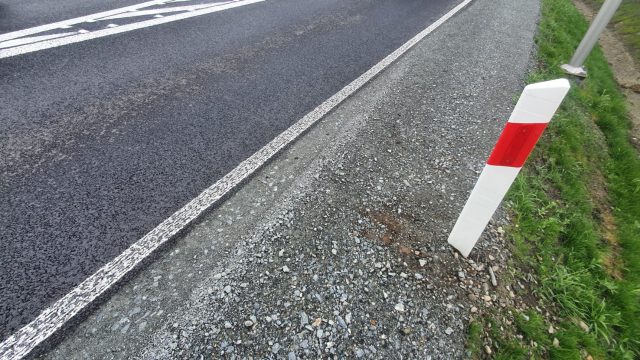 Prace na drogach w gminie Krapkowice