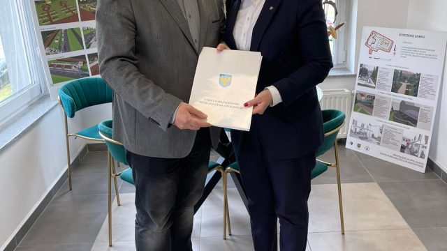 Podpisanie umów w Korfantowie