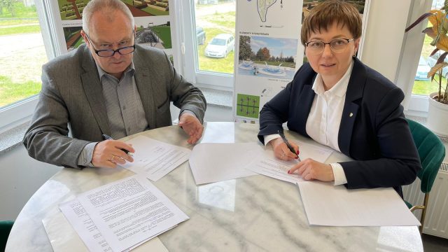 Podpisanie umów w Korfantowie