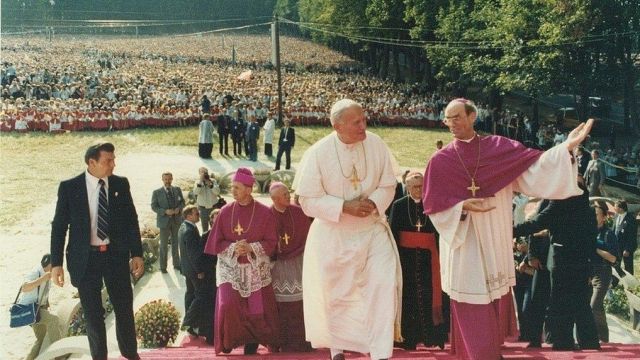 Źródło zdjęcia - doxa.fm Wizyta papieża na Górze Świętej Anny