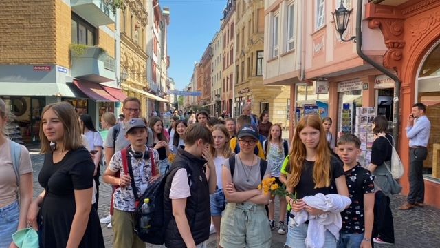 Uczniowie z Gogolina w Mogunc