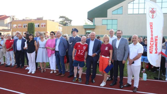 Otwarcie boiska w Kluczborku