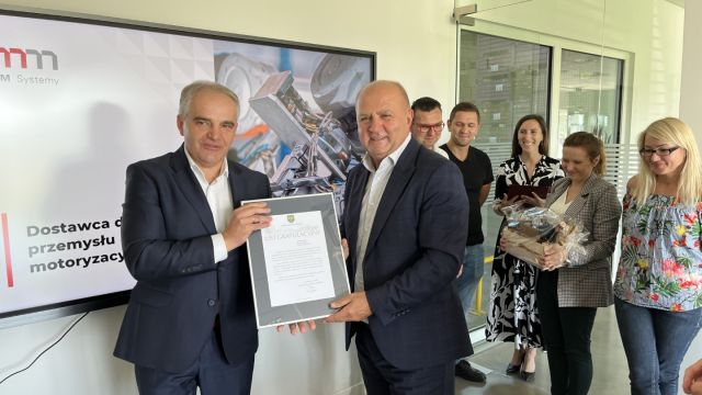 Wizyta marszałka w MM Systemy