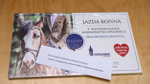 Przekazanie gadżetów na WOŚP