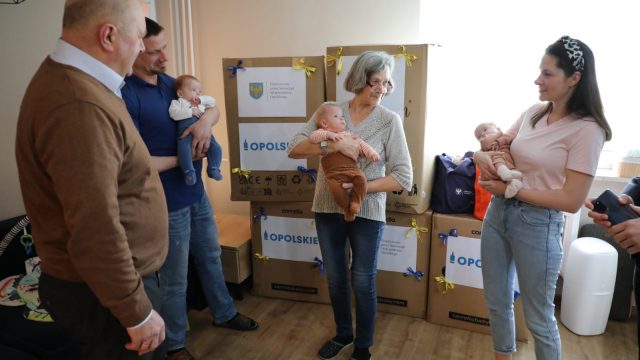 Marszałek u trojaczków