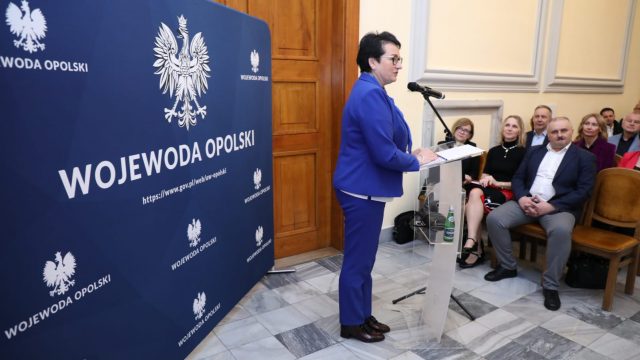 Spotkanie marszałka i wojewody w Nysie